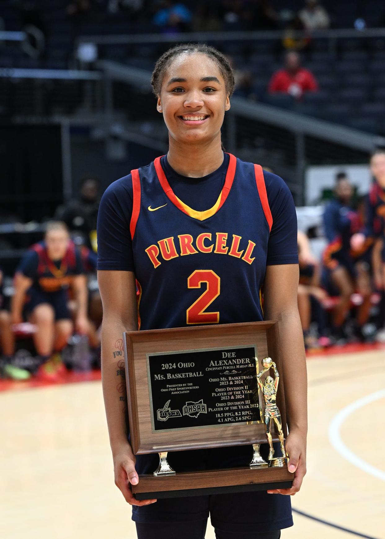 Purcell Marian's Dee Alexander is The Enquirer's Division II girls basketball player of the year.