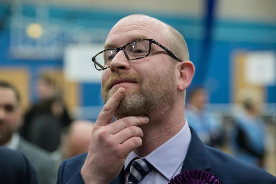 Ukip leader Paul Nuttall backs a ban on burkas (AFP/Getty Images)