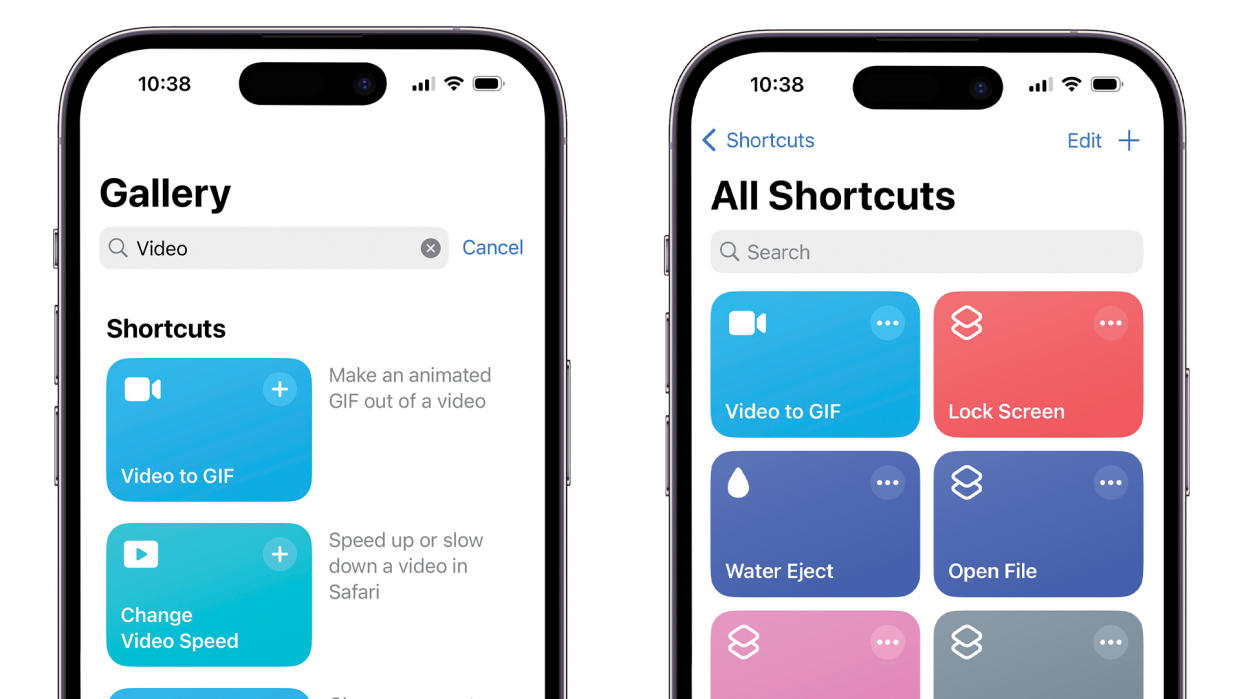  How to make GIF's using shortcuts. 