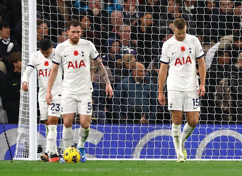 Eric Dier and Pierre-Emile Hojbjerg both played as auxiliary centre-backs against Chelsea (Action Images via Reuters)