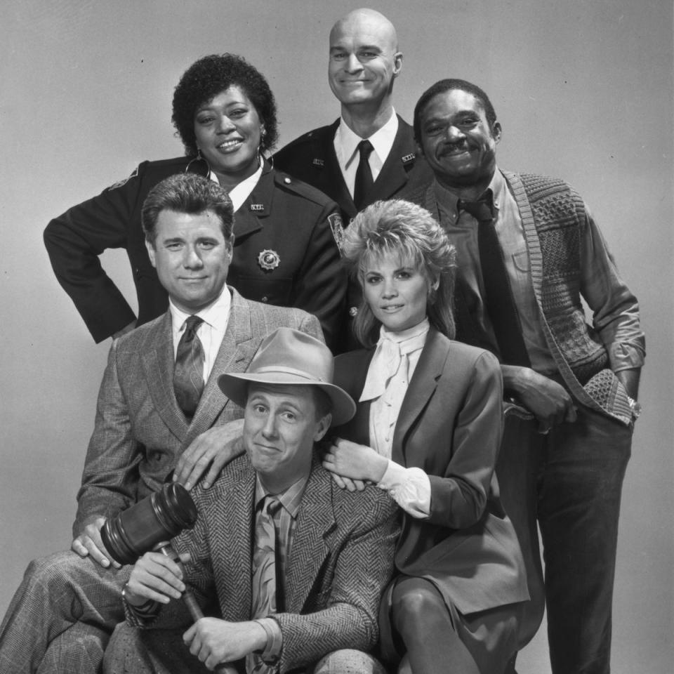 Cast portrait for Night Court, 1985