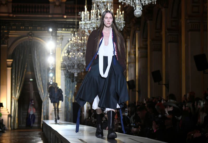 Vivienne Westwood collection show at Paris Fashion Week