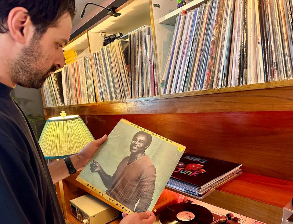 Tecumseh-based photographer Sean Davidson selects a George Benson album from his record collection.