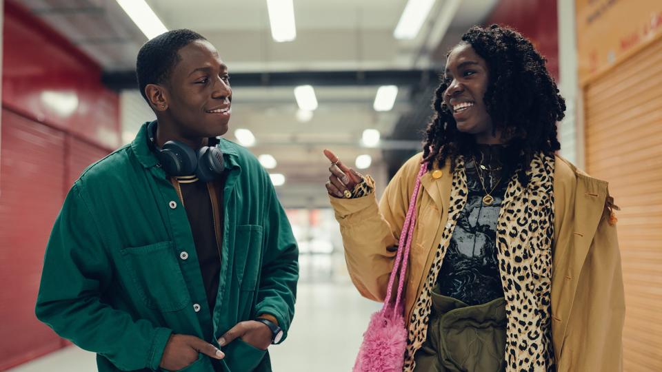 David Jonsson and Vivian Oparah star as 20-something Londoners spending a memorable day together in the comedy "Rye Lane."