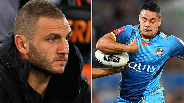 Robbie Farah and Jarryd Hayne face their old clubs in the first three rounds.