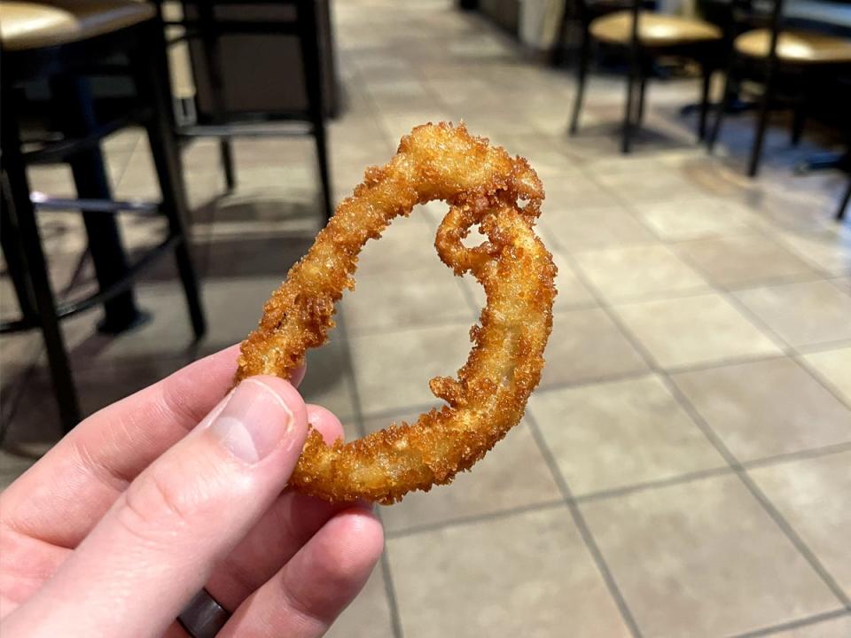 Onion ring from Dairy Queen.