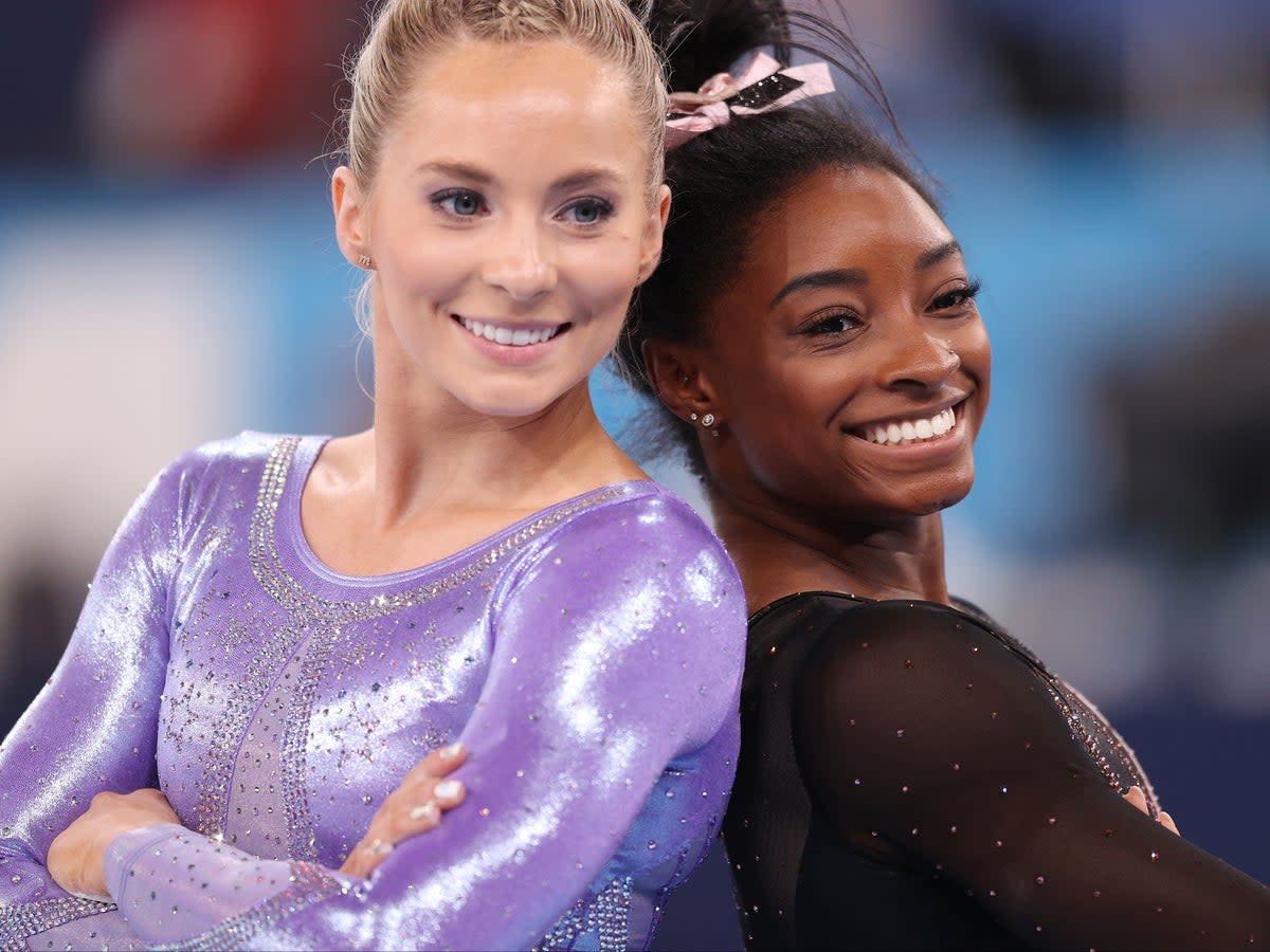 MyKayla Skinner reacts to Team USA winning gold after controversial