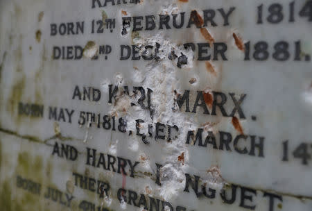 Karl Marx monument battered and bruised in London cemetery – New