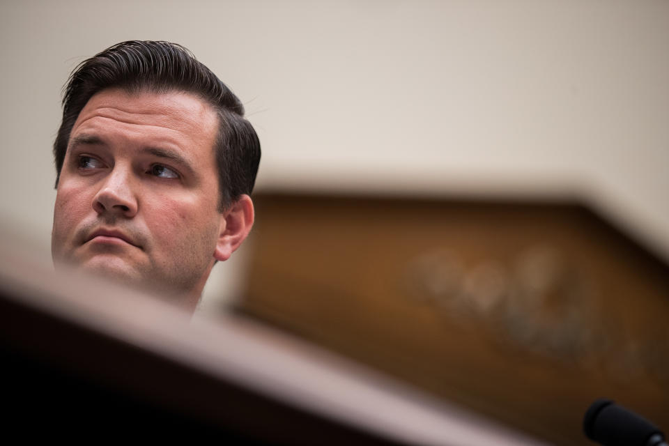 Scott Lloyd, director of the Office of Refugee Resettlement at the U.S. Department of Health and Human Services, said allowing young women to access an abortion would force his office to&nbsp;<a href="https://www.washingtonpost.com/local/public-safety/trump-official-blocked-a-teens-abortion-calling-it-violence-against-an-innocent-life/2017/12/21/5e25dcdc-e67a-11e7-833f-155031558ff4_story.html?utm_term=.5cad1c0e2b26">&ldquo;participate in violence against an innocent life.&rdquo;</a>&nbsp; (Photo: Drew Angerer via Getty Images)