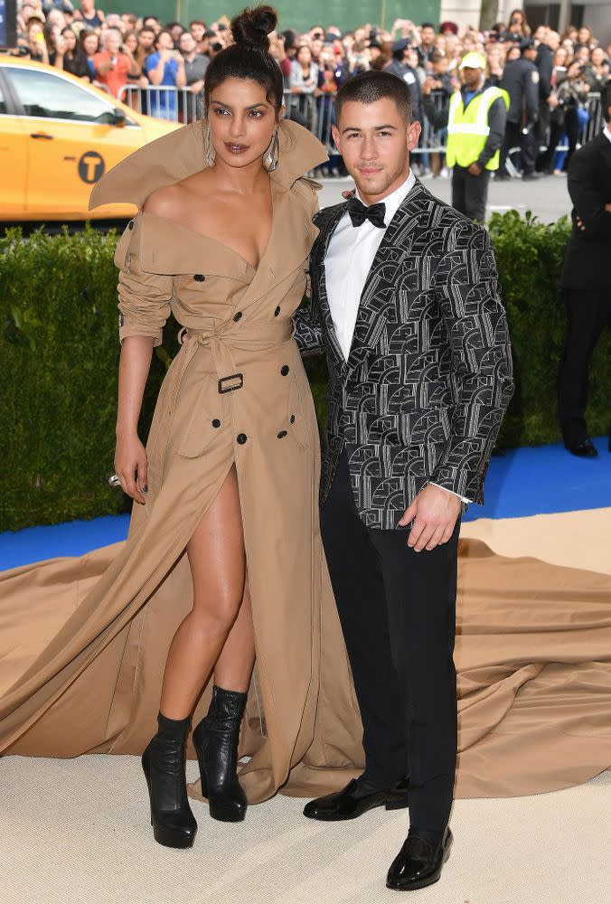 Priyanka Chopra and Nick Jonas | George Pimentel/WireImage