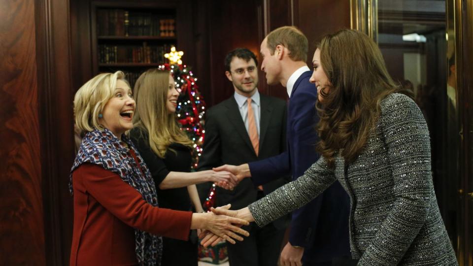 the duke of cambridge attends the conservation reception