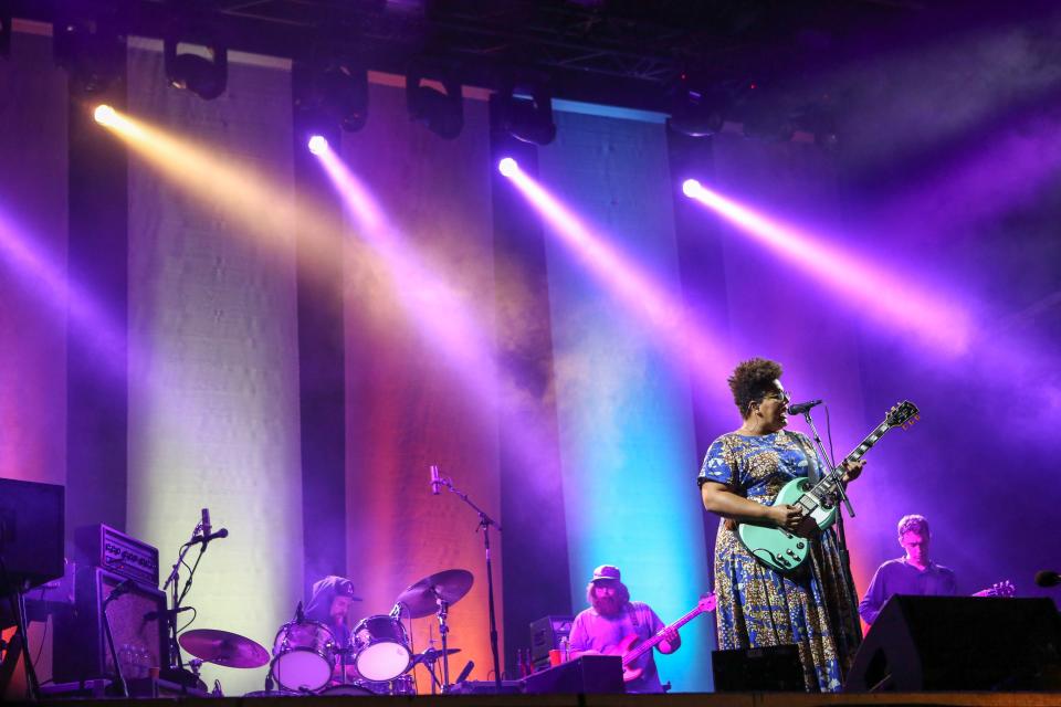 <p>The Alabama Shakes perform on day 2 of Music Midtown.</p>