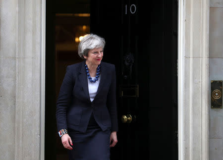 Prime Minister Theresa May has summoned her cabinet (REUTERS/Hannah McKay)