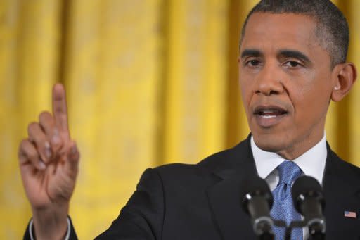 El presidente estadounidense Barack Obama prometió este miércoles que mandará un proyecto de reforma migratoria integral al Congreso "poco después" de su segunda investidura en enero, mientras que se acumulan las declaraciones de los republicanos favorables a debatir el asunto. (AFP | mandel ngan)