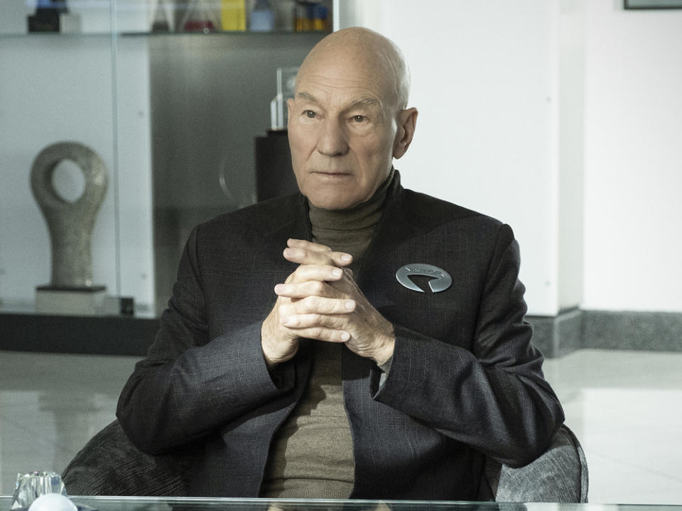 Auch mit 94 Jahren noch gut in Form: Jean-Luc Picard ist zurück. (Bild: 2019 CBS Interactive, Inc. All Rights Reserved)