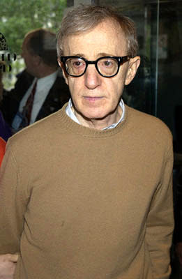 Woody Allen at the New York premiere of Dreamworks' Hollywood Ending