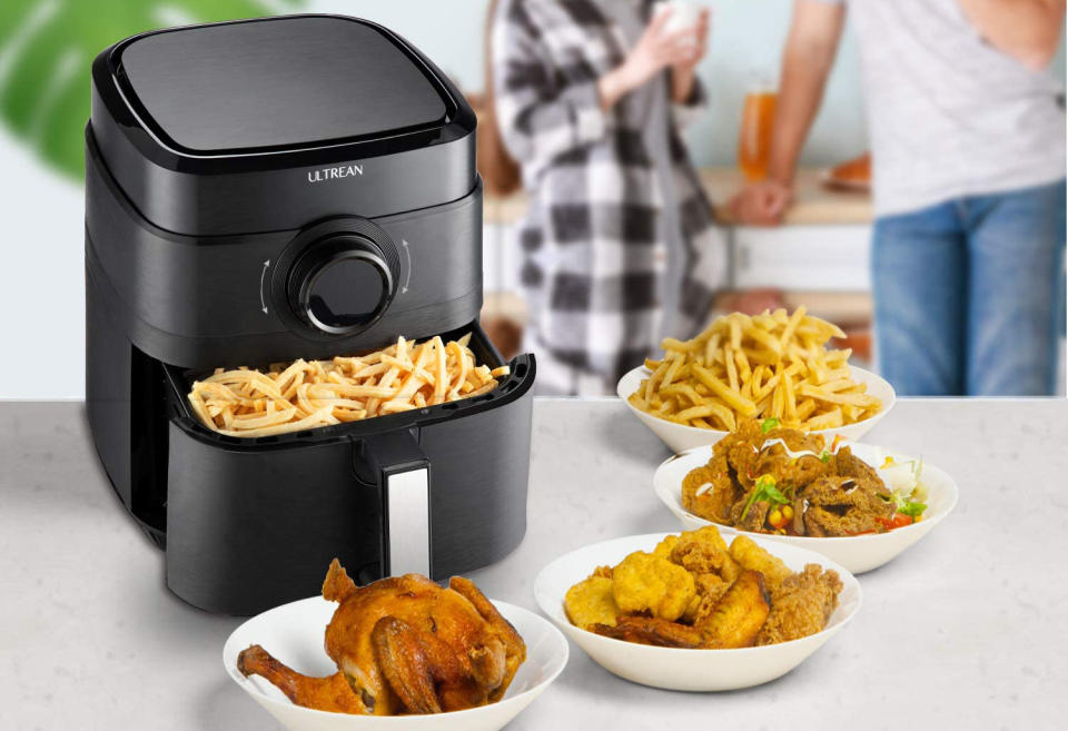 The Ultrean Air Fryer Oven on a kitchen counter