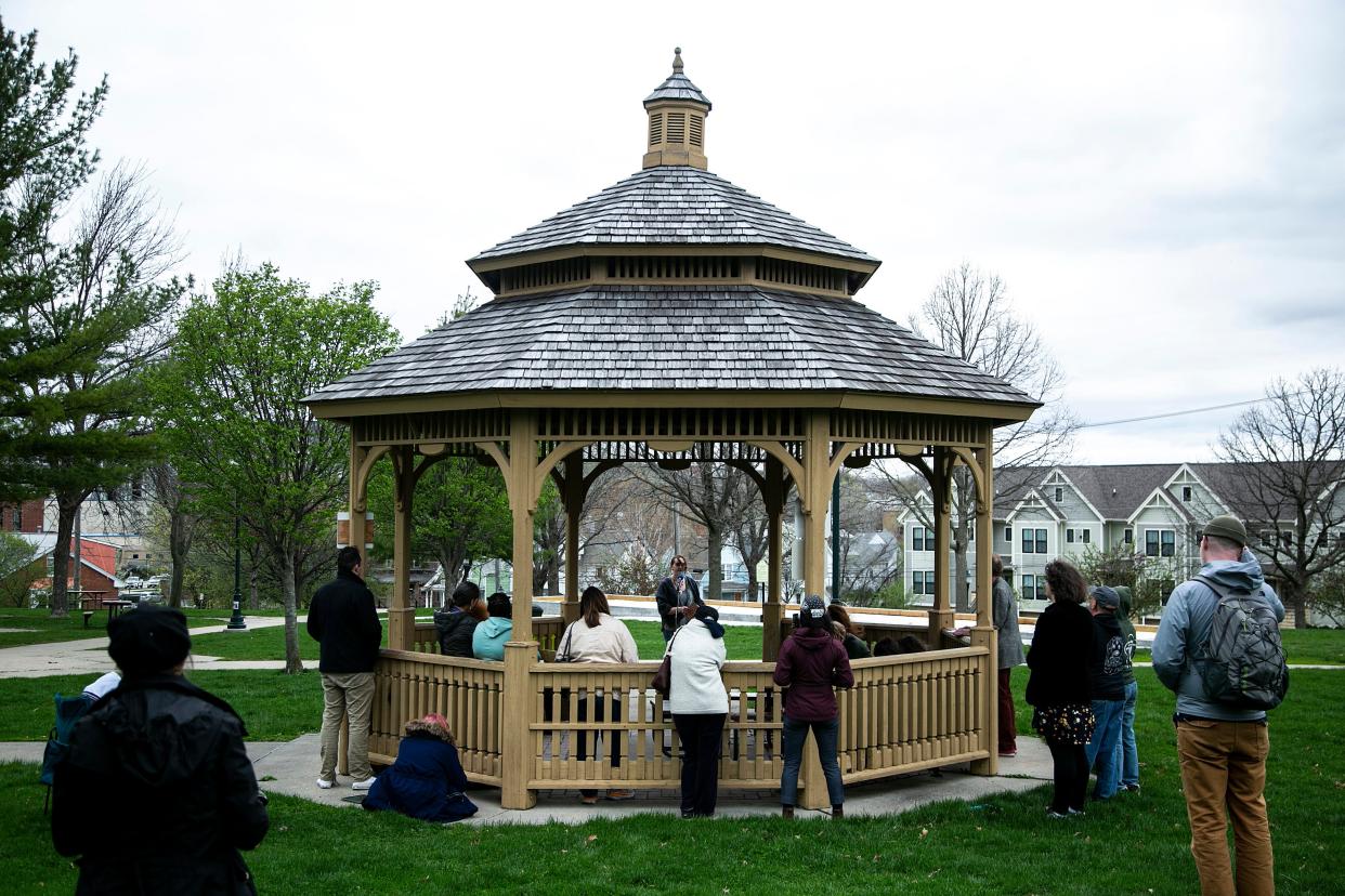 College Green Park is located at 600 E College St., Iowa City.