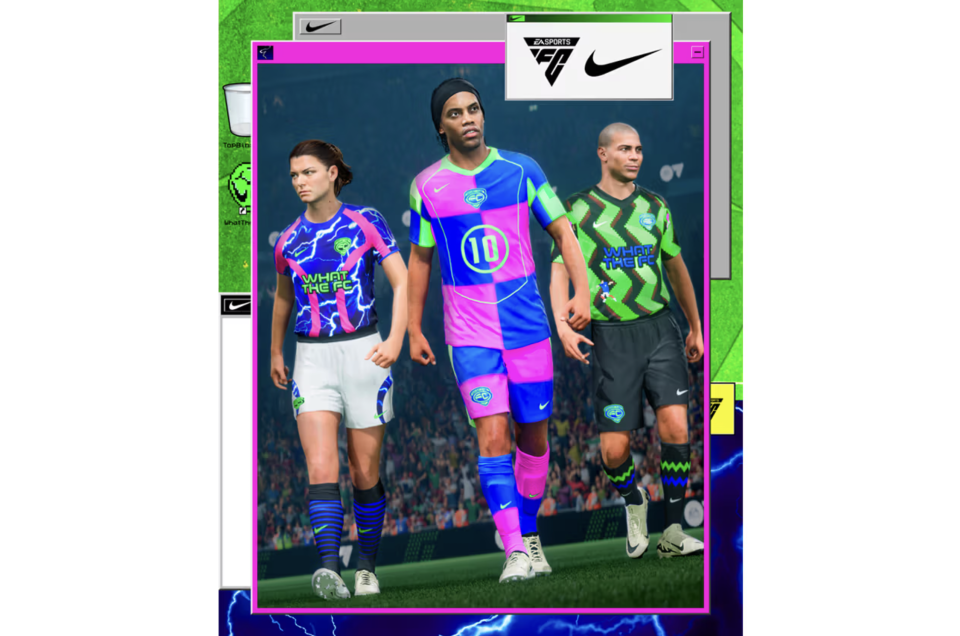 EA SPORTS FC 攜手 Nike 推出客製化虛擬物品系列「WHAT THE FC」