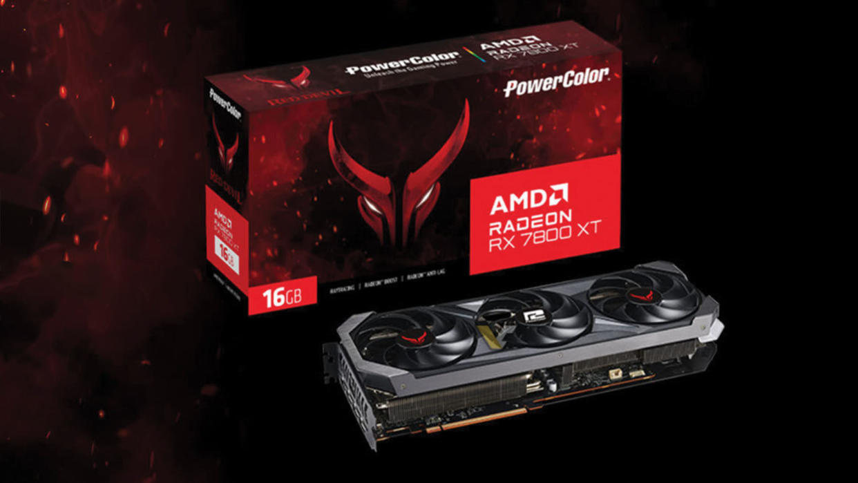  A PowerColor Radeon RX 7800 XT Red Devil product image accidentally posted to the company's site 