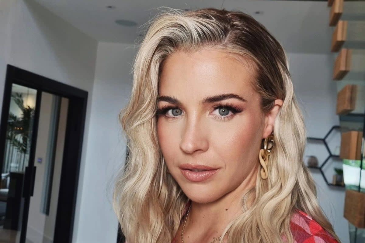 Gemma Atkinson has clapped back at vile online trolls who have claimed her fiancé Gorka Marquez will leave her if she lets herself go (Gemma Atkinson / Instagram)