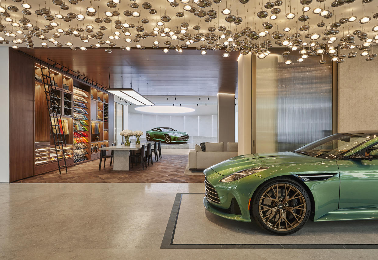 Q by Aston Martin boutique in New York City