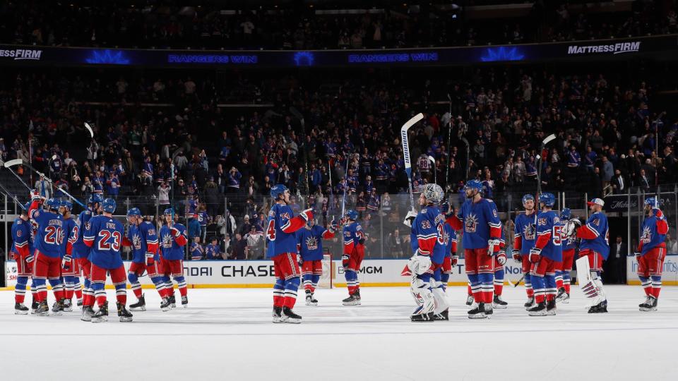 The New York Rangers are the hottest team in the NHL right now, winning their last seven games and beaten championship contenders along the way. (Getty Images) 