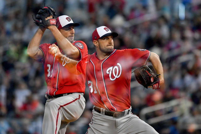 Max Scherzer's black eye made for good photos