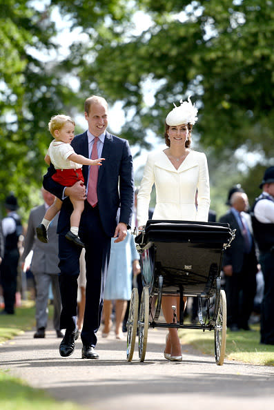 The Christening Of Princess Charlotte Of Cambridge, 5 July 2015
