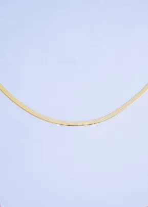 Gold-plated snake chain