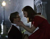 <p>The couple: Benjamin (Brad Pitt) and Daisy (Cate Blanchett) <br><br> Why it's odd: Benjamin is ageing backwards, which does tend to complicate the concept of 'age of consent'. He starts his life as an old man and falls for Blanchett as a little girl (weird), then he gets younger as she gets older and they meet in the middle (less weird), then he turns into a baby as she becomes an old woman (back to weird again). There isn't a court in the world that would allow this romance to continue.</p>