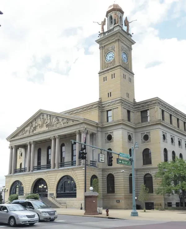 Stark County Common Pleas courthouse, where V.J.'s parents were convicted in March.