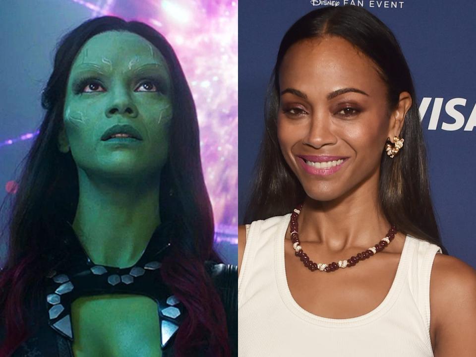 Zoe SaldaÃ±a says she 'wouldn't be upset' if Gamora didn't return after  'Guardians of the Galaxy Vol. 3'