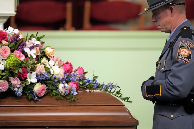 <p>Alex Brandon - Pool/Getty</p> Rosalynn Carter's Nov. 29 funeral