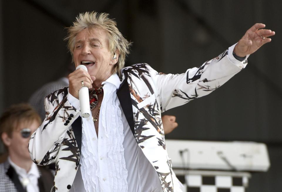 Rod Stewart plays a long-delayed show at Daily's Place in early September.