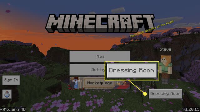 How to Change Your Skin in Minecraft: Bedrock Edition