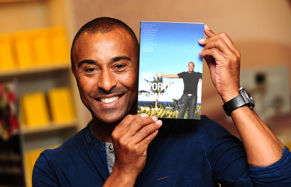 Colin Jackson book signing