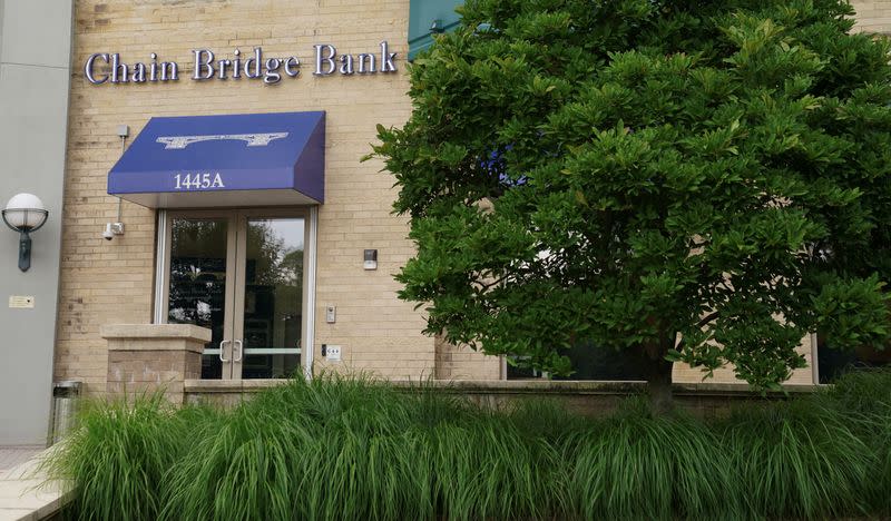 Chain Bridge Bank in McLean, Virginia