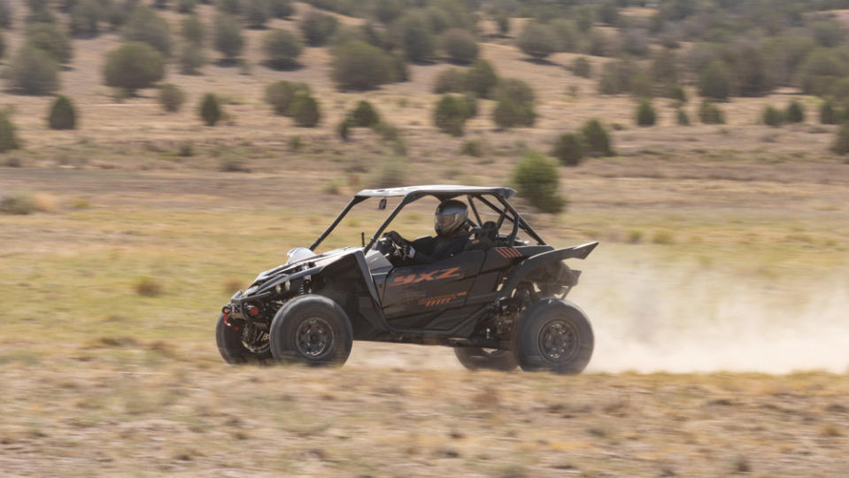 At ,299, the YXZ1000R SS XT-R is Yamaha’s halo off-roader when it comes to race-inspired performance. - Credit: David Schelske, courtesy of Yamaha.