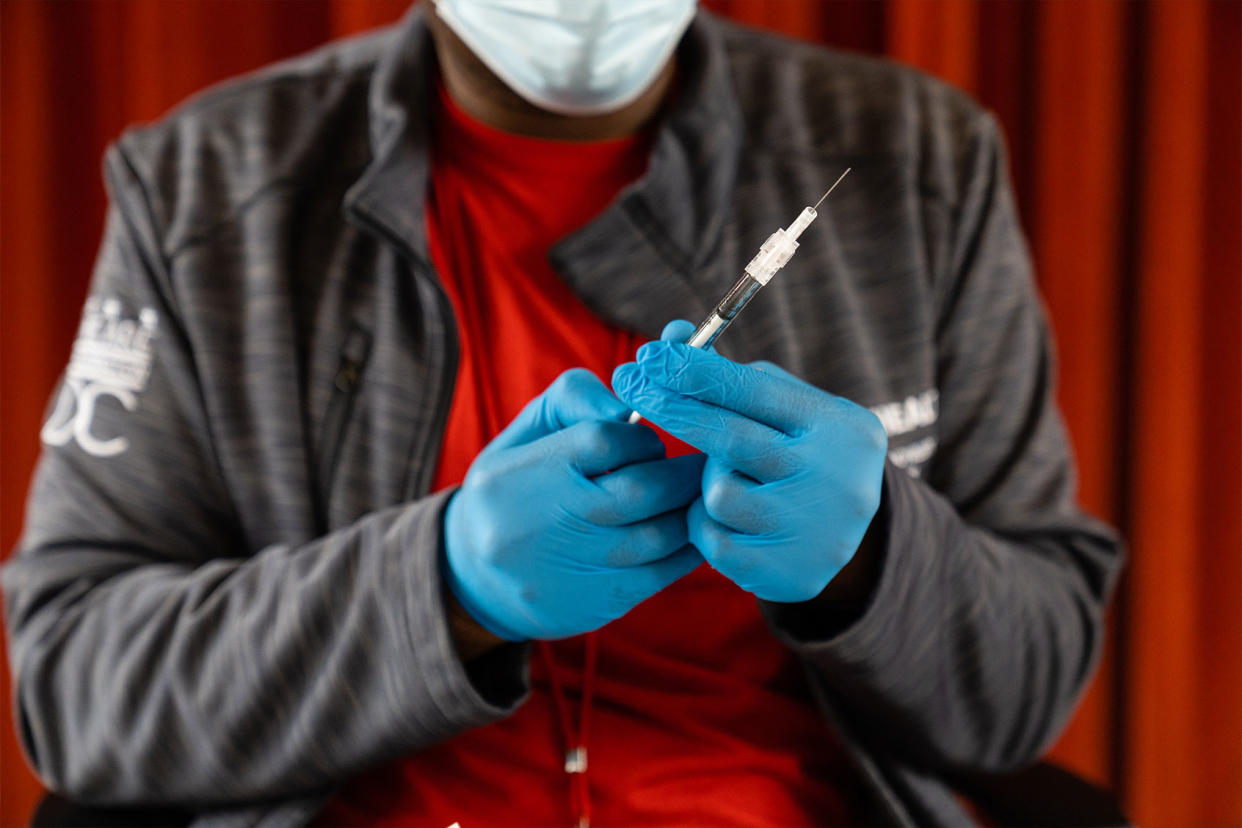 COVID-19 Coronavirus Vaccine Eric Lee for The Washington Post via Getty Images