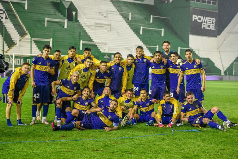 Los chicos que debutaron en la Primera de Boca ante Banfield (Prensa Boca)