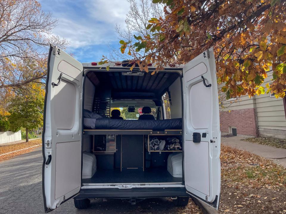 The Sprinter van Insider's author rented for two weeks from Native Campervans.