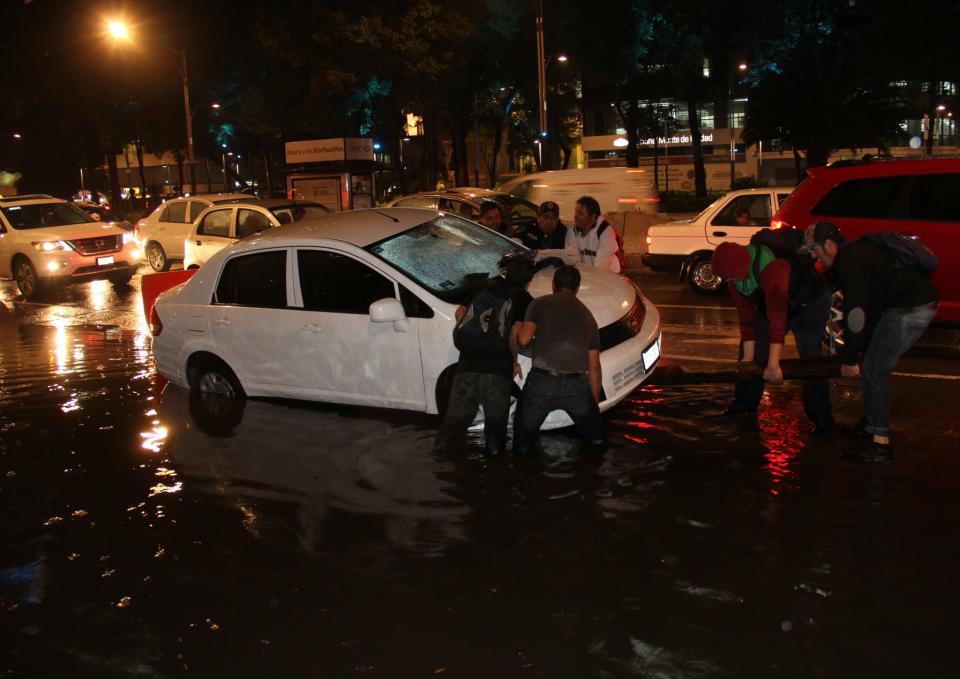 FOTOS: Caos en CDMX por intensas lluvias