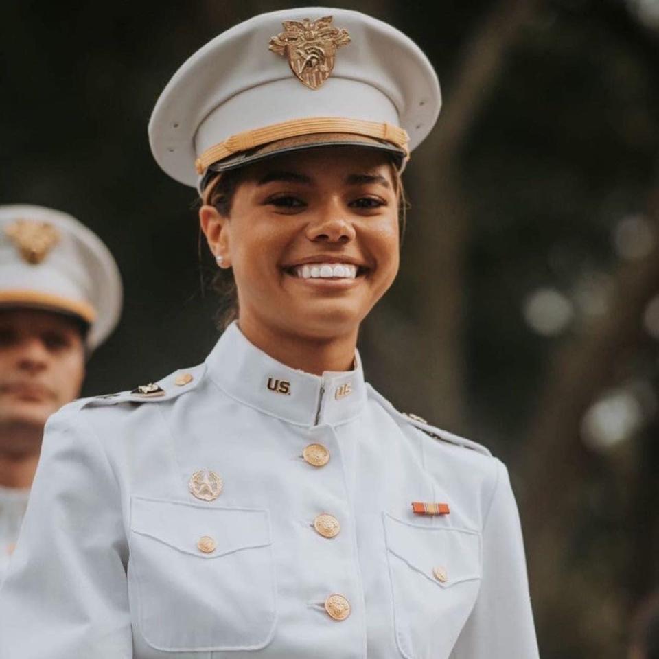 Alma Cooper of Mason, Michigan, is set graduate from  the U.S. Military Academy with a bachelor’s degree in mathematical science, and been named a 2023 Knight-Hennessy Scholar at Stanford University.
