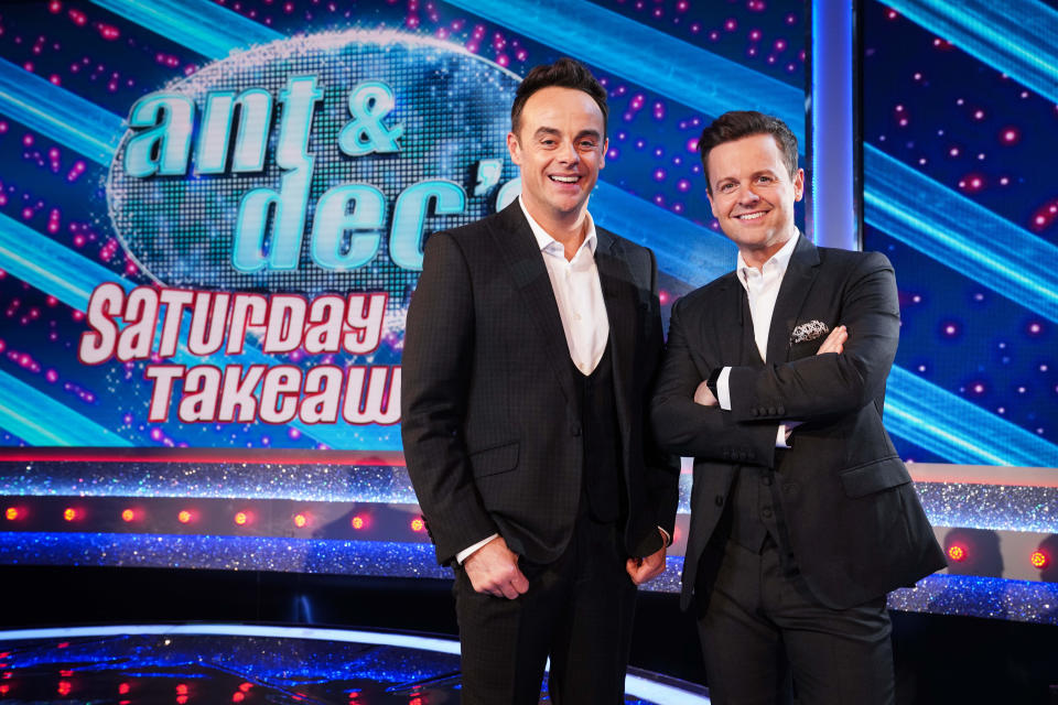 Rylan takes part in Ant and Dec's show. (ITV)