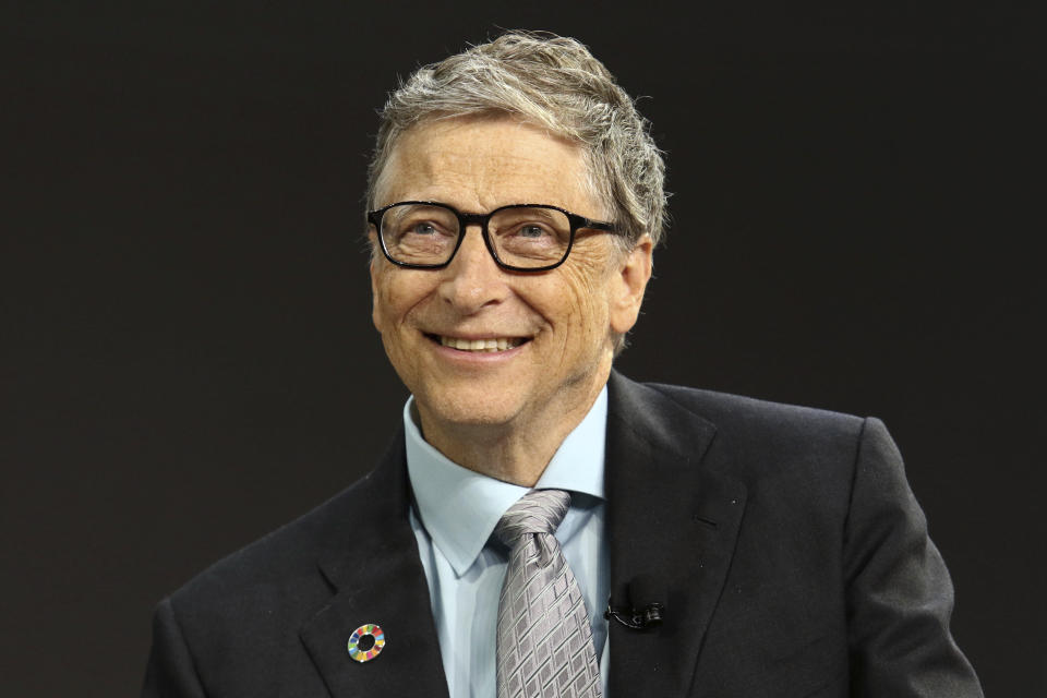 March 14th 2020 - Bill Gates steps down from The Microsoft Corporation board of directors to become a full-time philanthropist. This will likely lead to increased activity for The Bill and Melinda Gates Foundation which spends several billion dollars of Gates' fortune each year. - File Photo by: zz/PBG/AAD/STAR MAX/IPx 2017 9/20/17 Bill Gates at The Bill and Melinda Gates Foundation's Goalkeepers Conference 2017 at Jazz at Lincoln Center in New York City. (NYC)