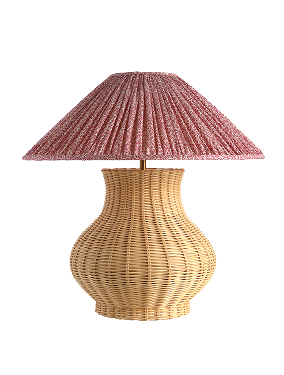 <p><a href="https://www.soane.co.uk/lighting/table-lamps/the-rattan-turkic-lamp" rel="nofollow noopener" target="_blank" data-ylk="slk:Shop Now;elm:context_link;itc:0;sec:content-canvas" class="link rapid-noclick-resp">Shop Now</a></p><p>The Rattan Turkic Lamp</p><p>soane.co.uk</p><span class="copyright">Soane</span>