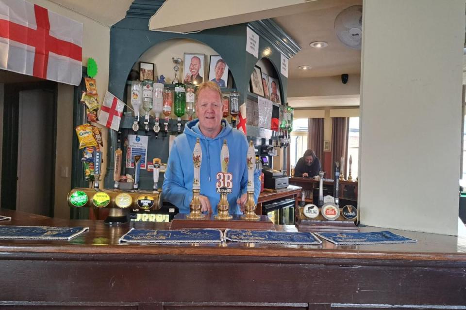 Former footballer Phil King has been landlord of The Dolphin for 23 years <i>(Image: Newsquest)</i>