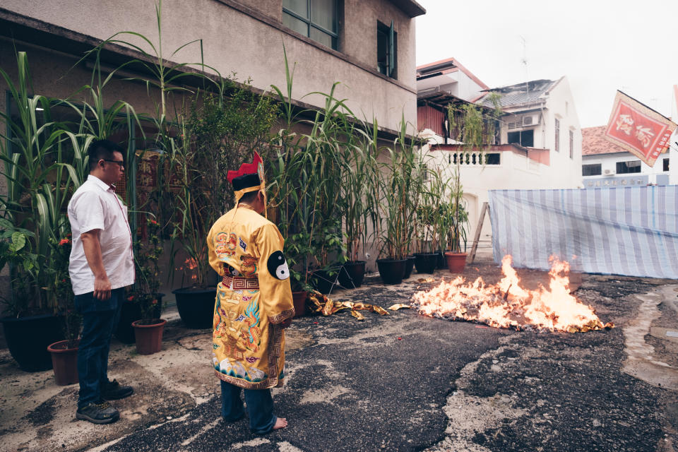 Exorcisms/Easing rituals performed by Master Jeroen Chew.