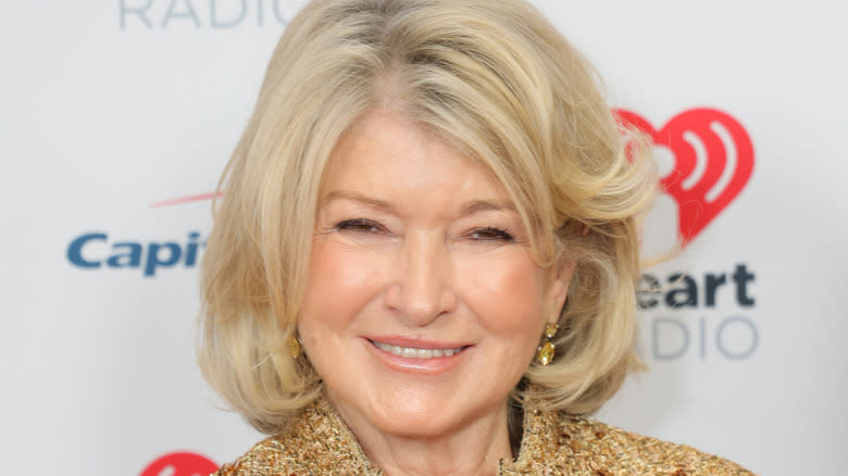 Martha Stewart smiling